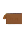 TOUS MONEDERO-TARJETERO BRENDA CAMEL - 1 - textil