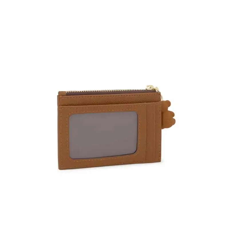 TOUS MONEDERO-TARJETERO BRENDA CAMEL - 1 - textil