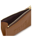 TOUS MONEDERO-TARJETERO BRENDA CAMEL - 1 - textil