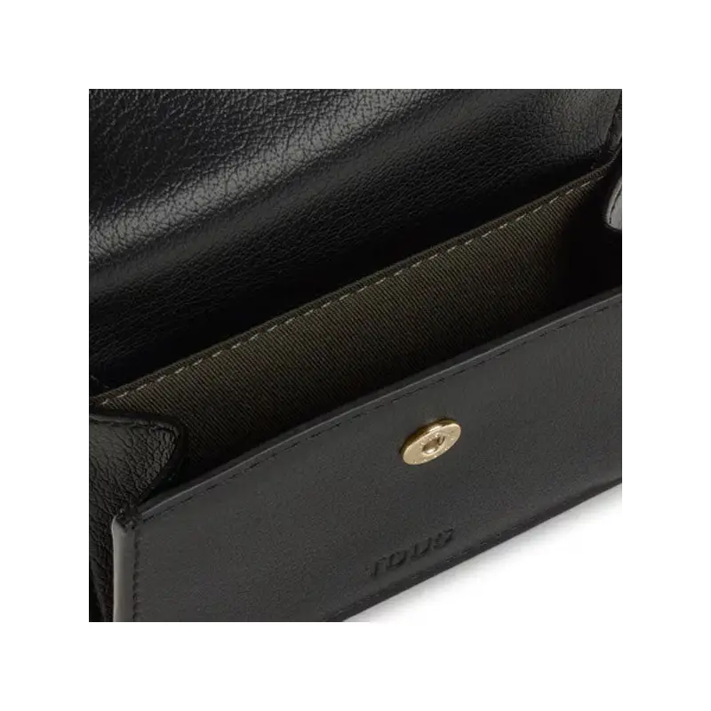 TOUS MONEDERO-TARJETERO SOLAPA T CITY NEGRO - 1 - textil
