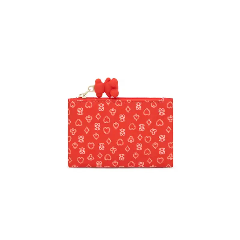 TOUS NECESER PLANO S T BEAR ANNIVERSARY ROJO