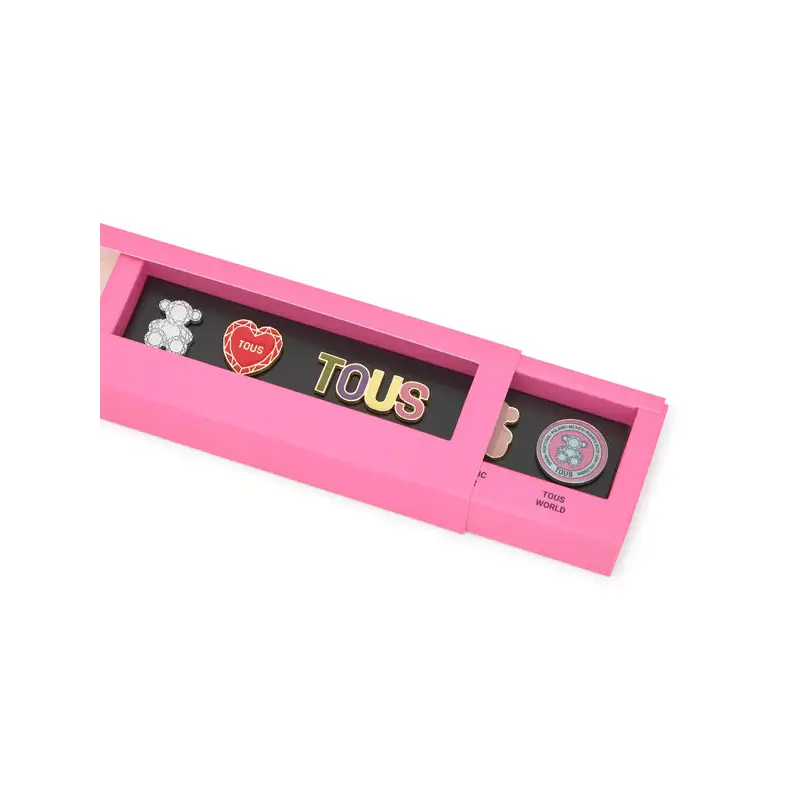 TOUS PACK PINS TOUS WORLDWIDE DORADO-MULTI - 1 - textil