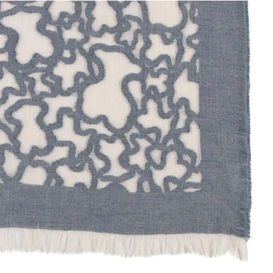 TOUS PAÑUELO 200X100 KAOS DEVORE JEANS - TALLA ÚNICA