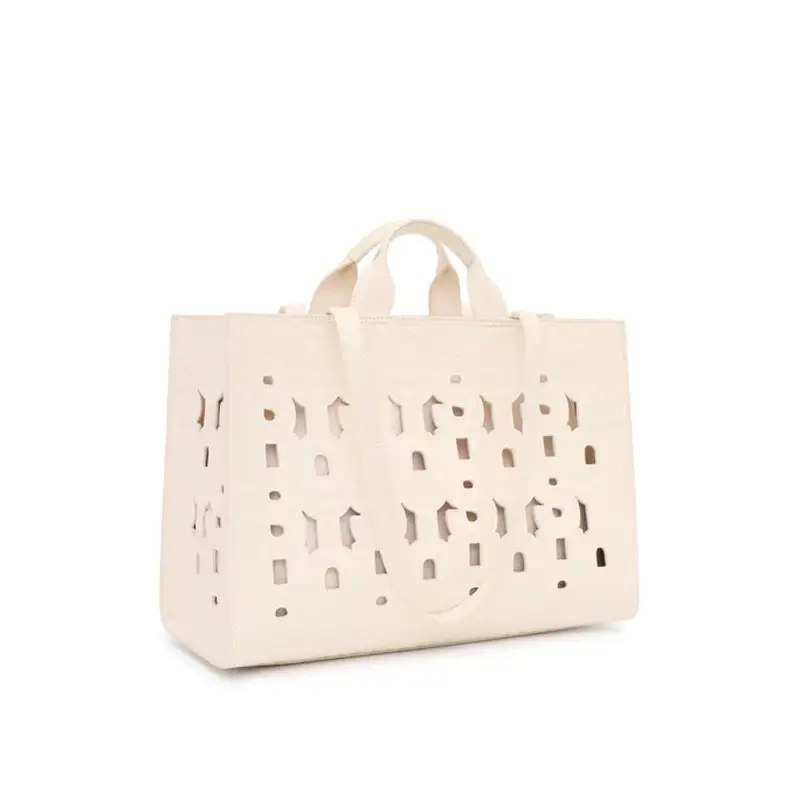 TOUS SHOPPER XL AMAYA T MANIFESTO CUT BEIGE - TALLA ÚNICA