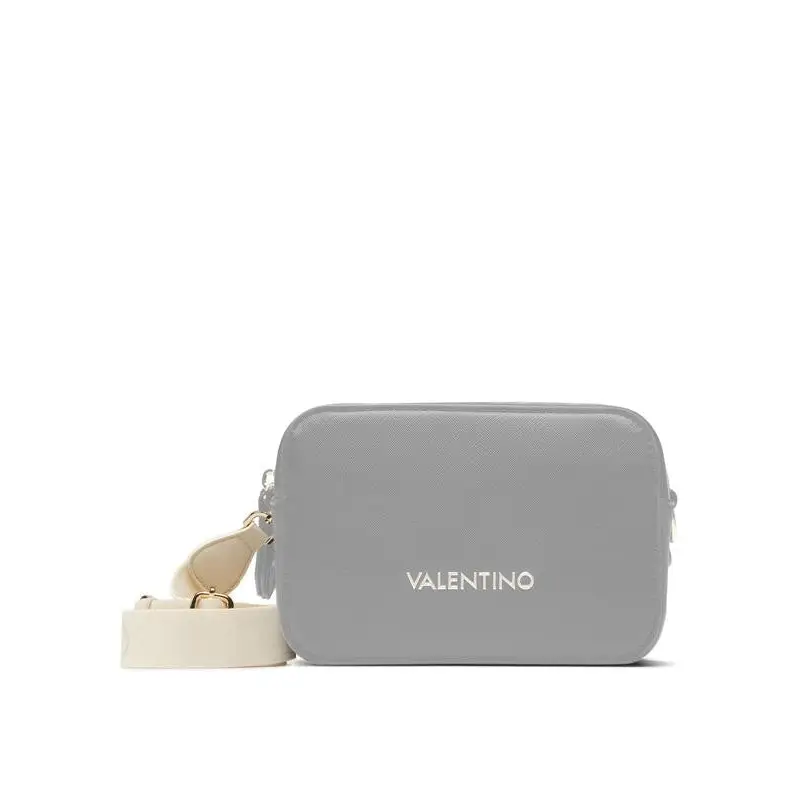 VALENTINO BAGS ASA CON LOGOTIPO BEIGE - TALLA ÚNICA