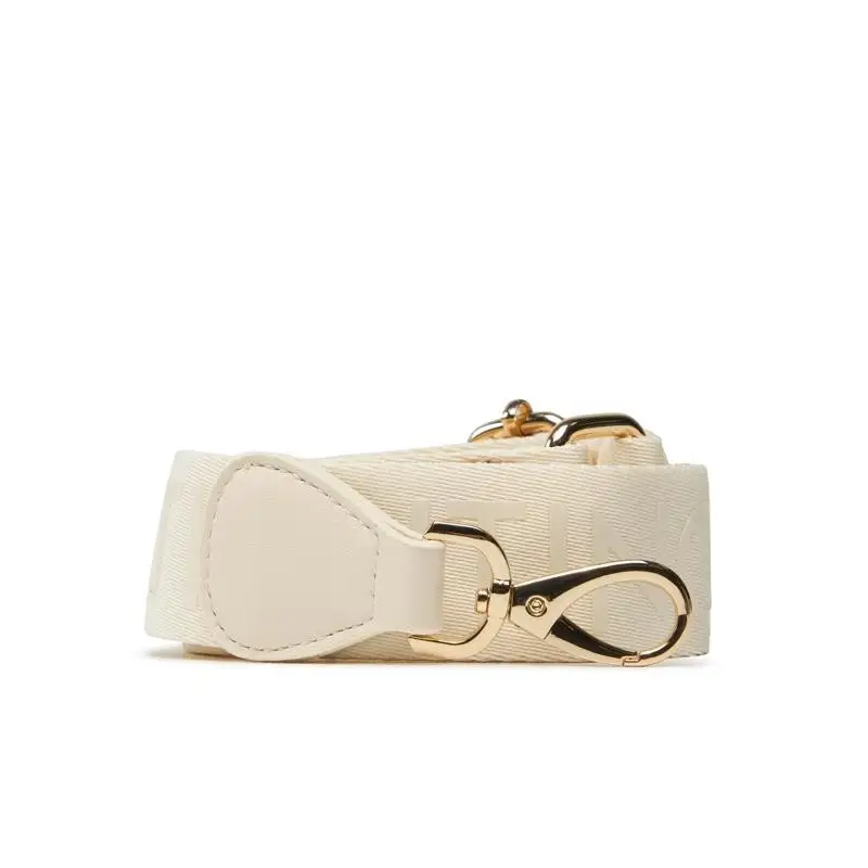 VALENTINO BAGS ASA CON LOGOTIPO BEIGE - TALLA ÚNICA