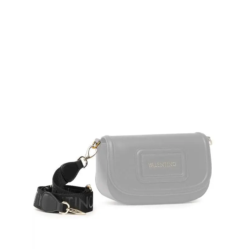 VALENTINO BAGS ASA CON LOGOTIPO NEGRO - TALLA ÚNICA