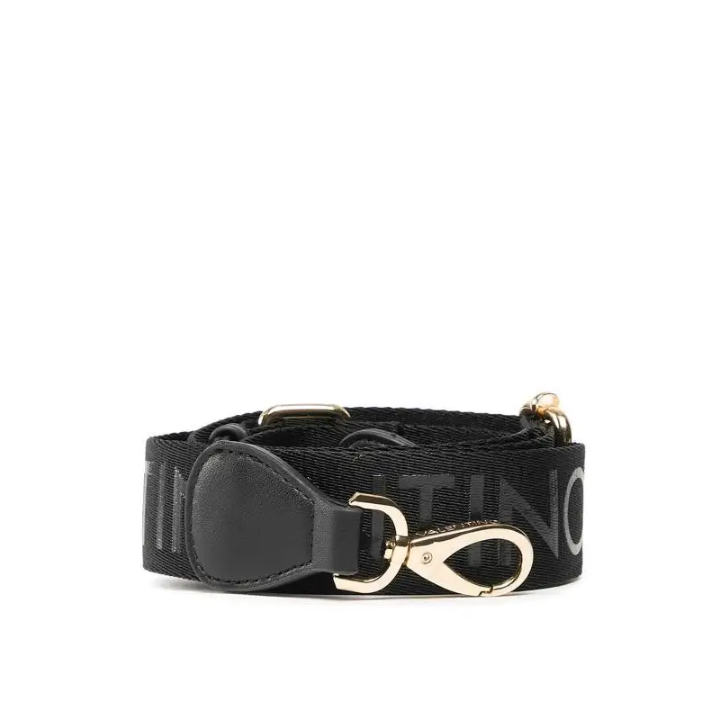 VALENTINO BAGS ASA CON LOGOTIPO NEGRO - TALLA ÚNICA