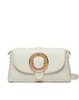 VALENTINO BAGS BANDOLERA CON SOLAPA BOWERY BLANCO