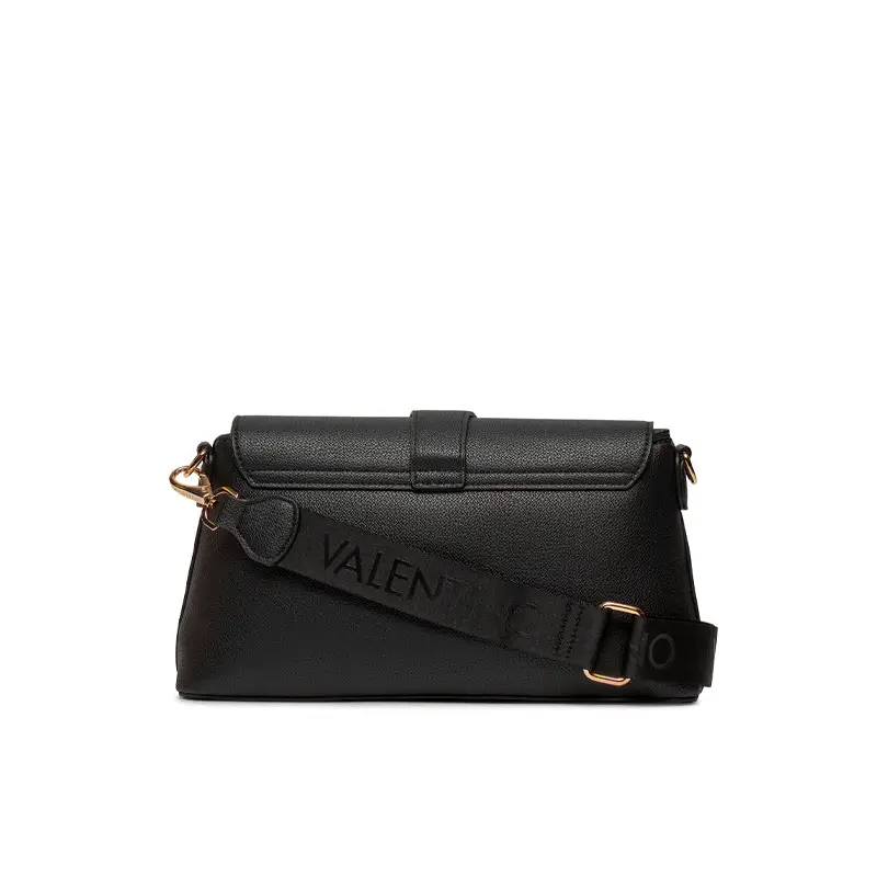 VALENTINO BAGS BANDOLERA CON SOLAPA BOWERY NEGRO - TALLA ÚNICA