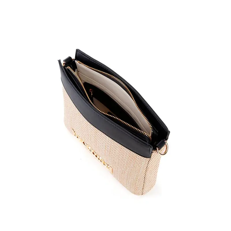 VALENTINO BAGS BANDOLERA COPACABANA NATURAL/NEGRO - TALLA ÚNICA