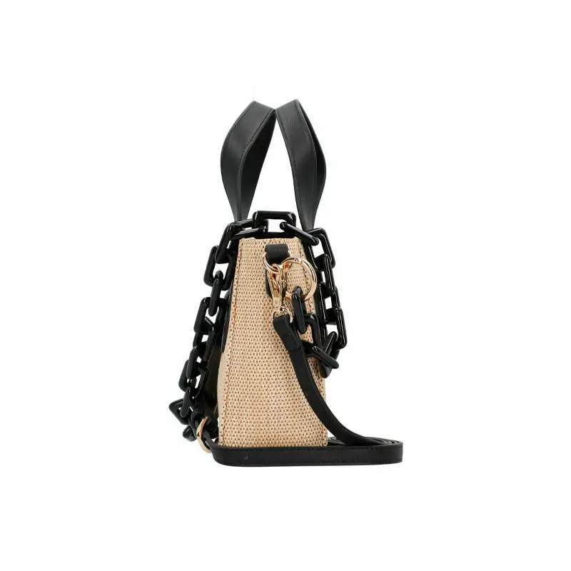 VALENTINO BAGS BANDOLERA COPACABANA NATURAL/NEGRO - TALLA ÚNICA