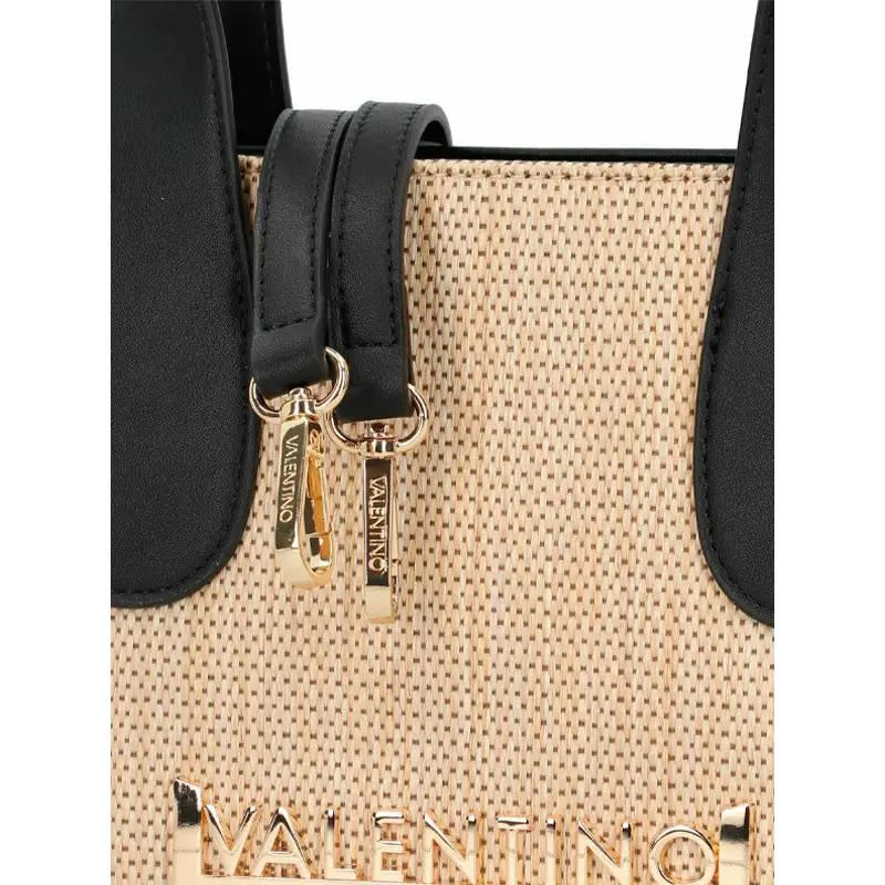 VALENTINO BAGS BANDOLERA COPACABANA NATURAL/NEGRO - TALLA ÚNICA