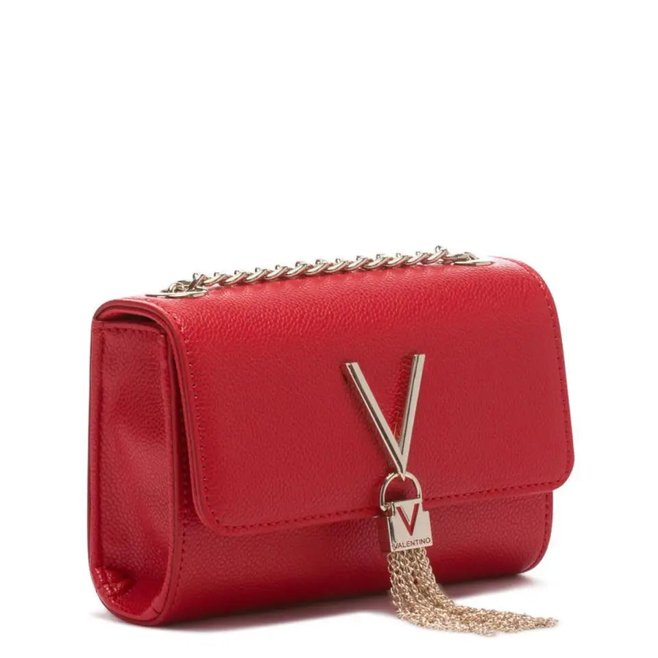 VALENTINO BAGS BANDOLERA DE CADENA DIVINA ROJO - TALLA ÚNICA