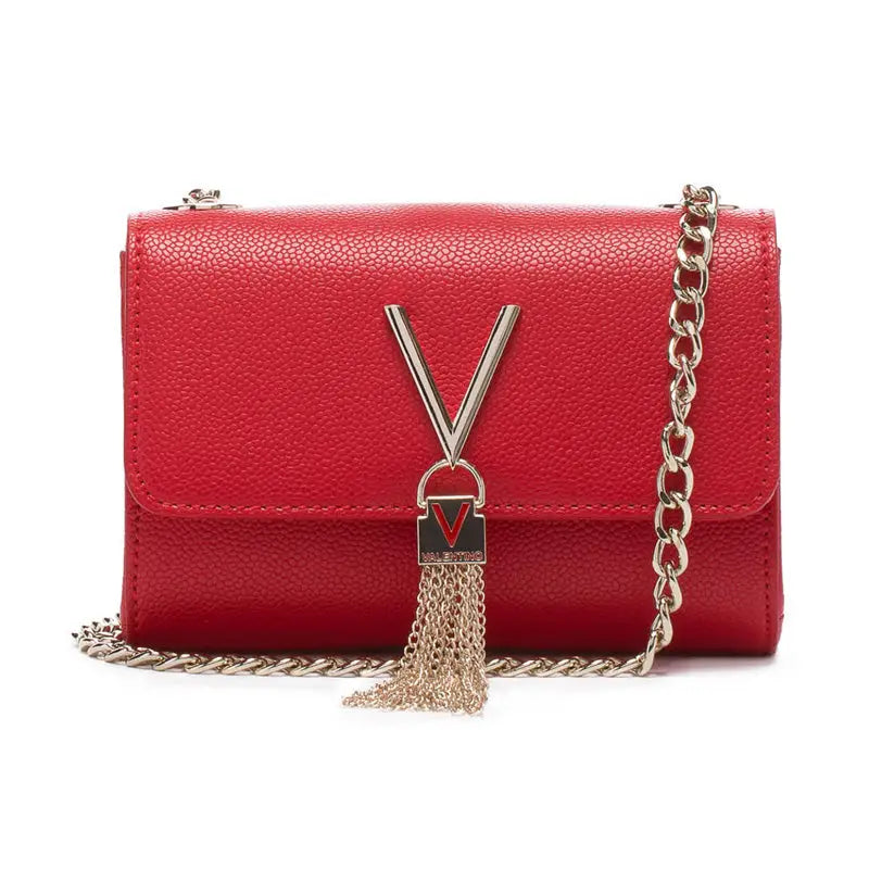 VALENTINO BAGS BANDOLERA DE CADENA DIVINA ROJO - TALLA ÚNICA