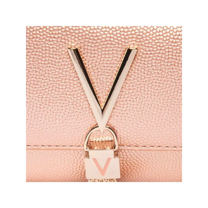 VALENTINO BAGS - BANDOLERA DE CADENA OROROSA - TALLA ÚNICA