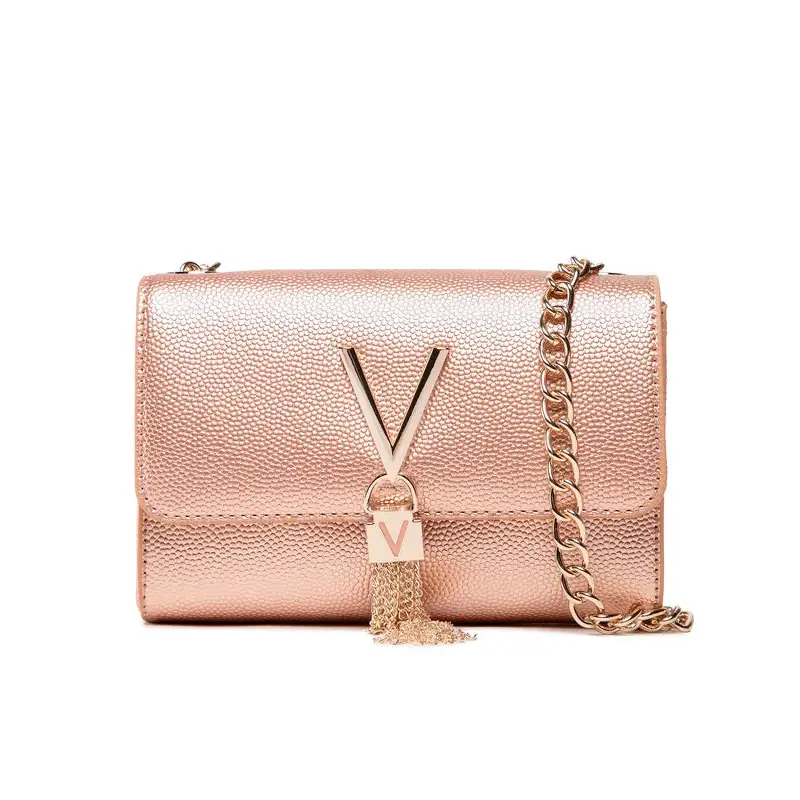VALENTINO BAGS - BANDOLERA DE CADENA OROROSA - TALLA ÚNICA