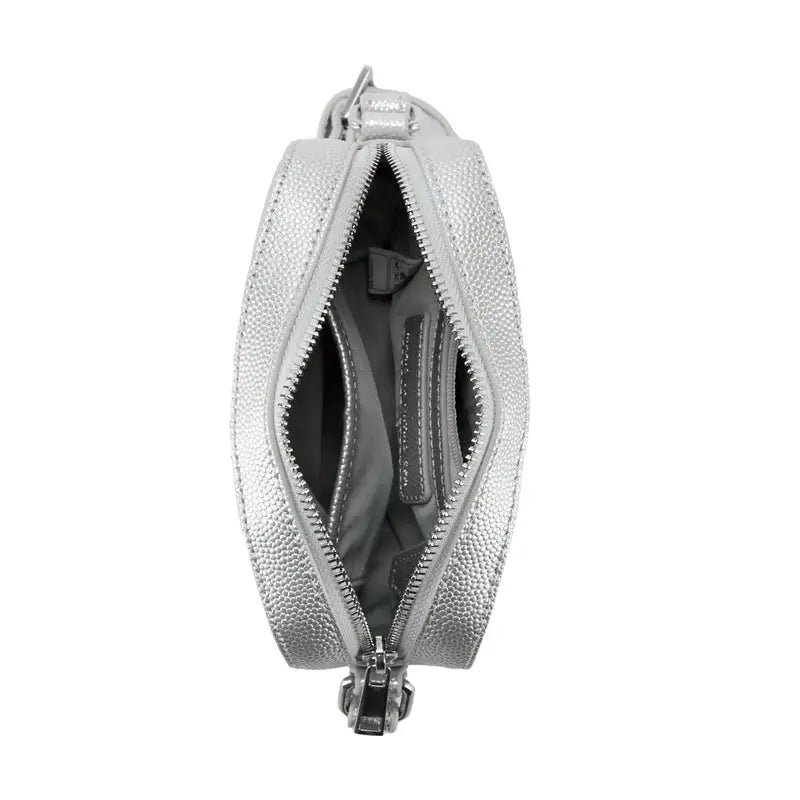 VALENTINO BAGS BANDOLERA DIVINA ARGENTO - TALLA ÚNICA