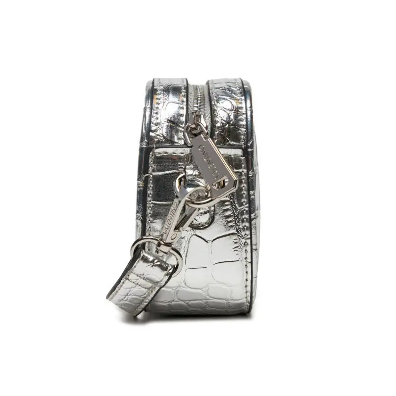 VALENTINO BAGS BANDOLERA MIRAMAR ARGENTO - TALLA ÚNICA