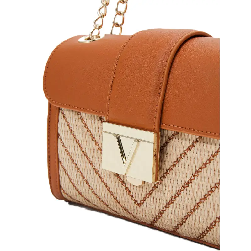 VALENTINO BAGS BANDOLERA TRIBECA NATURAL/MARRÓN - TALLA ÚNICA