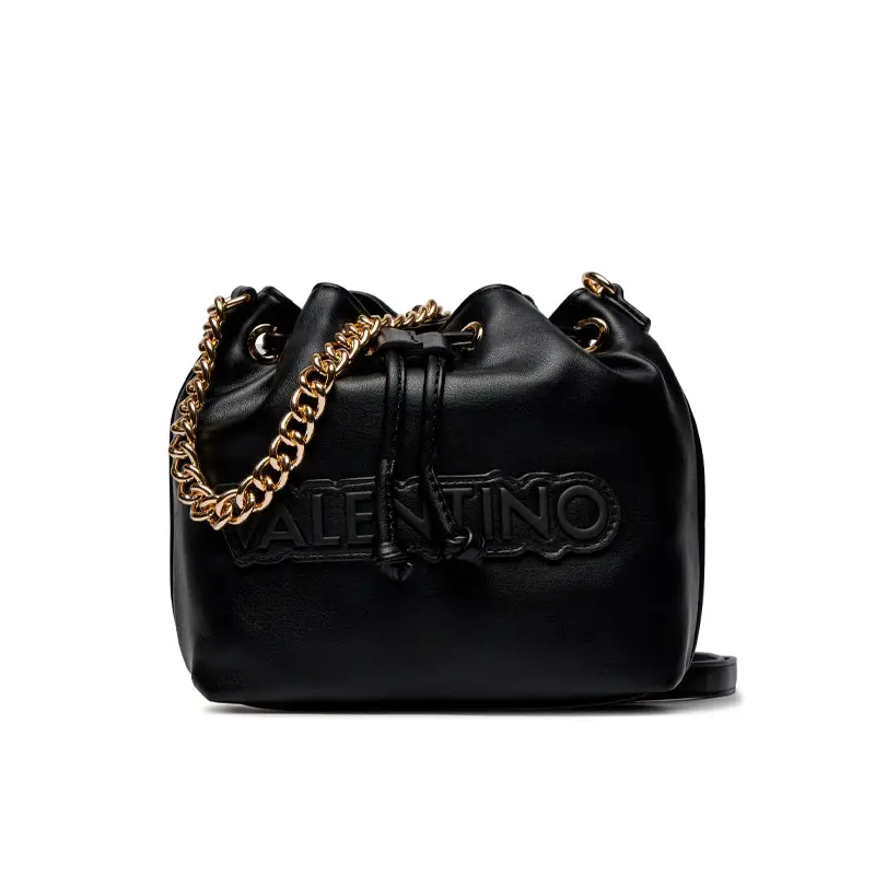VALENTINO BAGS BOMBONERA OXFORD RE NEGRO - TALLA ÚNICA