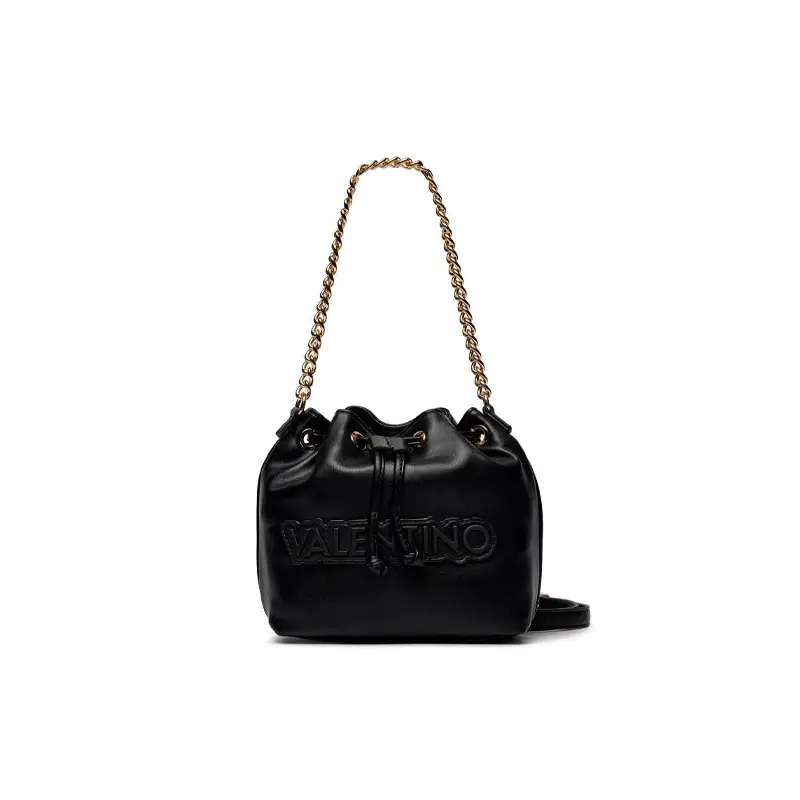 VALENTINO BAGS BOMBONERA OXFORD RE NEGRO - TALLA ÚNICA