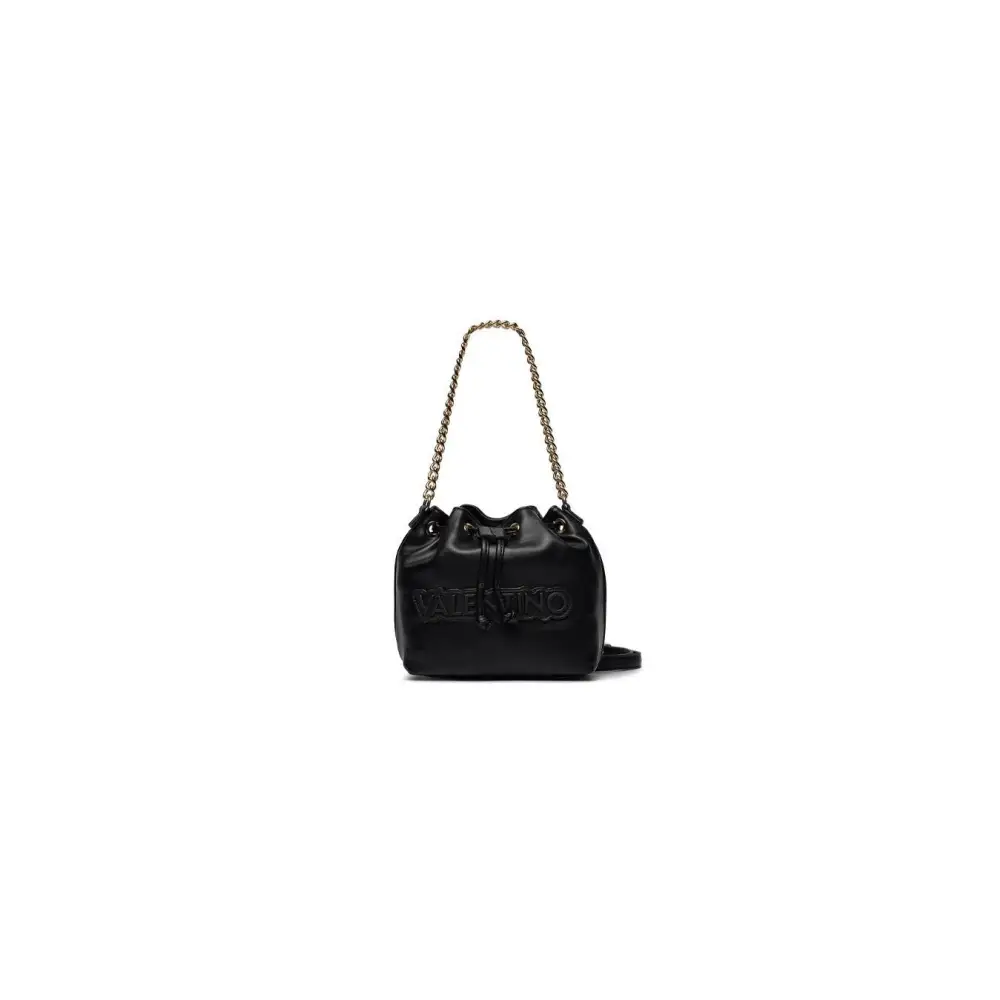 VALENTINO BAGS BOMBONERA OXFORD RE NEGRO - TALLA ÚNICA