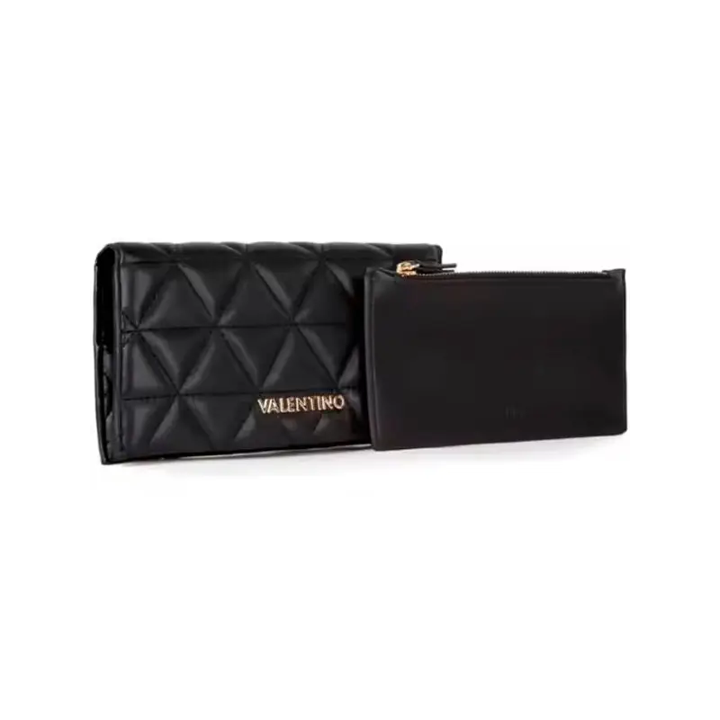 VALENTINO BAGS CARTERA CON CLIP CARNABY NEGRO - TALLA ÚNICA