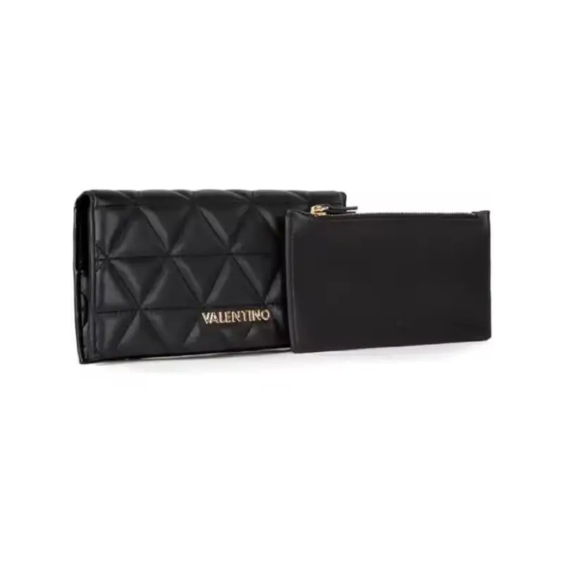 VALENTINO BAGS CARTERA CON CLIP CARNABY NEGRO - TALLA ÚNICA