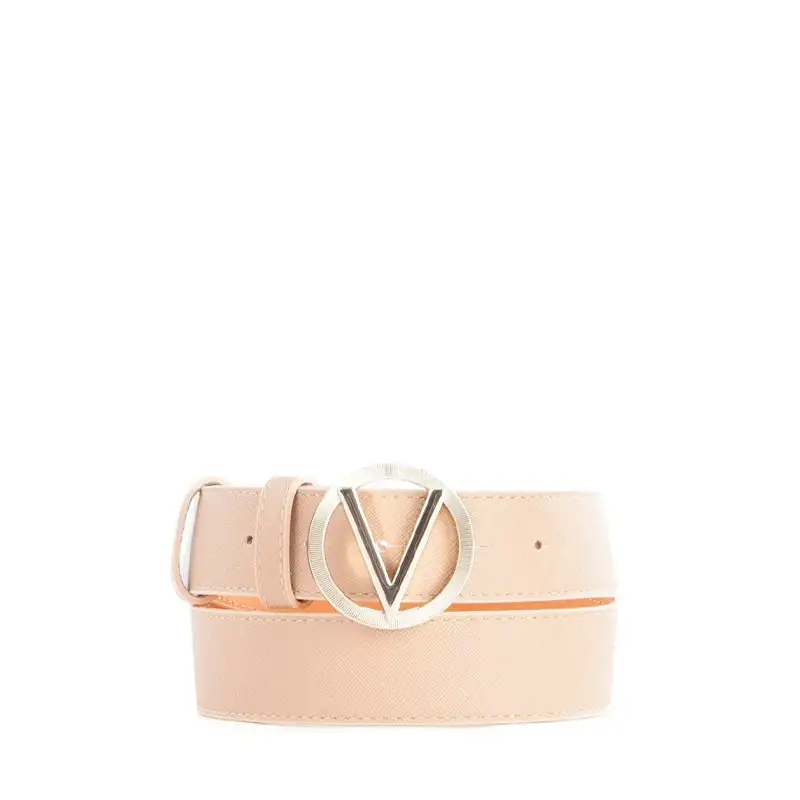 VALENTINO BAGS CINTURÓN HAMPTON BEIGE/ORO