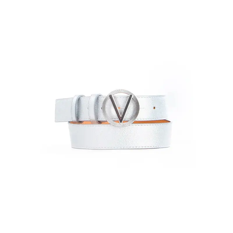 VALENTINO BAGS CINTURON HAMPTON PLATA