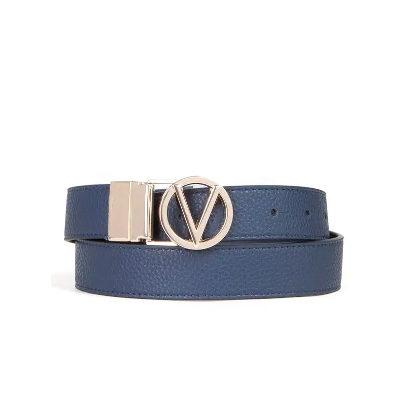 VALENTINO BAGS CINTURON ROOF AZUL ORO