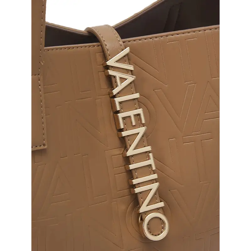 VALENTINO BAGS LIO BOLSO SHOPPING BEIGE - TALLA ÚNICA