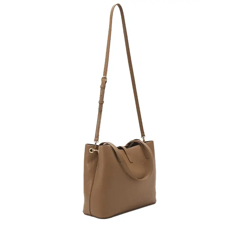 VALENTINO BAGS LIO BOLSO SHOPPING BEIGE - TALLA ÚNICA