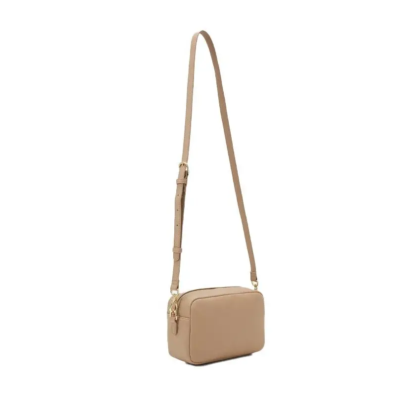 VALENTINO BAGS MINI BOLSO BANDOLERA BRIXTON BEIGE - TALLA ÚNICA