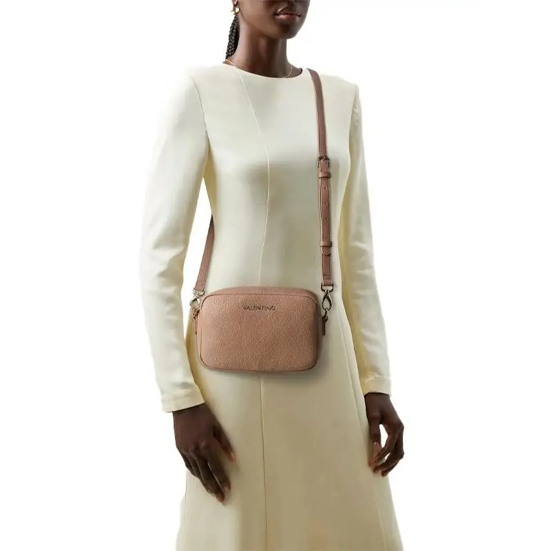 VALENTINO BAGS MINI BOLSO BANDOLERA BRIXTON BEIGE - TALLA ÚNICA