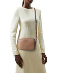 VALENTINO BAGS MINI BOLSO BANDOLERA BRIXTON BEIGE