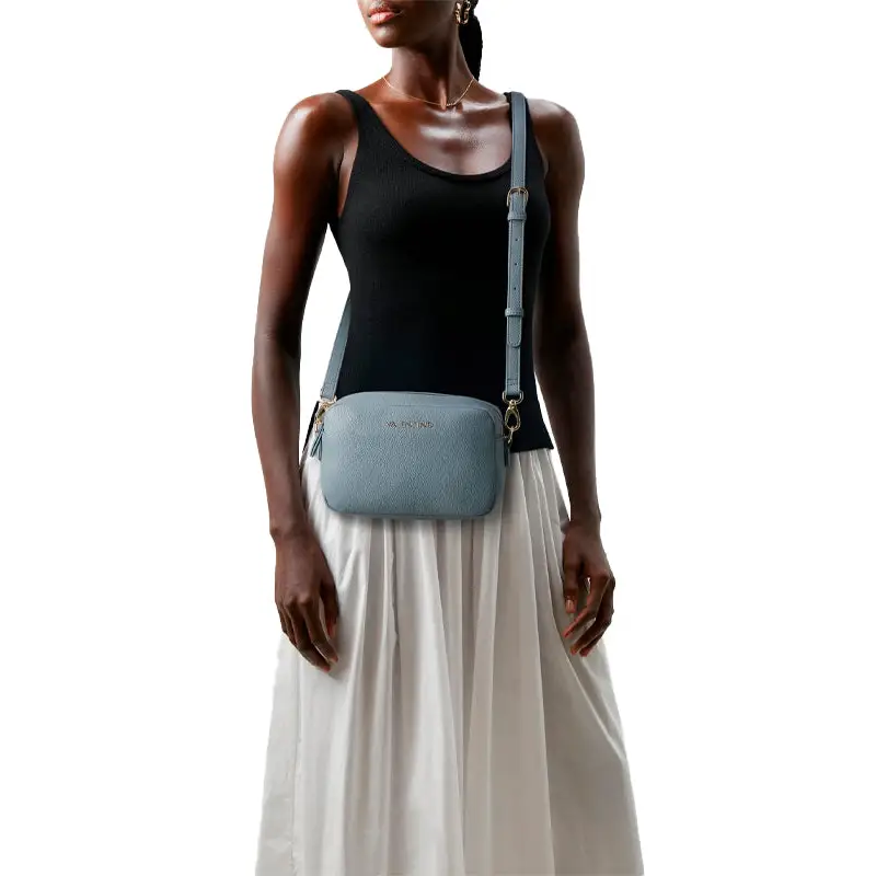 VALENTINO BAGS MINI BOLSO BANDOLERA BRIXTON CELEST - TALLA ÚNICA