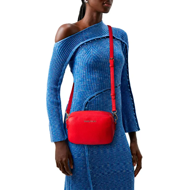 VALENTINO BAGS MINI BOLSO BANDOLERA BRIXTON ROJO - TALLA ÚNICA