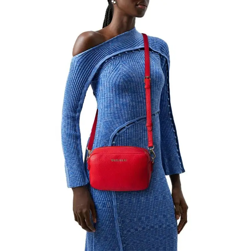VALENTINO BAGS MINI BOLSO BANDOLERA BRIXTON ROJO - TALLA ÚNICA