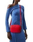 VALENTINO BAGS MINI BOLSO BANDOLERA BRIXTON ROJO