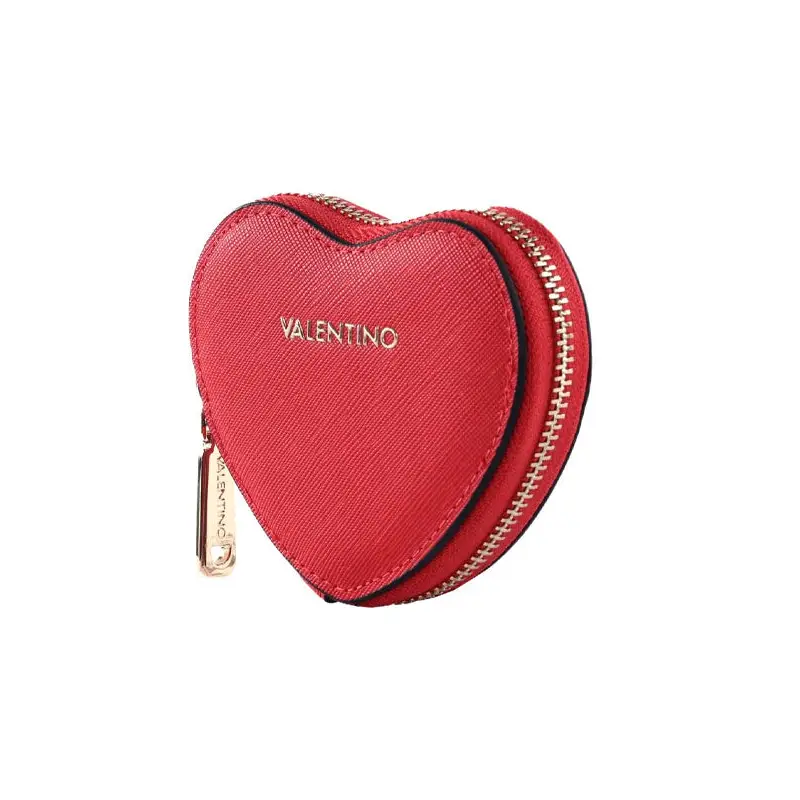 VALENTINO BAGS MONEDERO DE CORAZÓN ROJO - TALLA ÚNICA