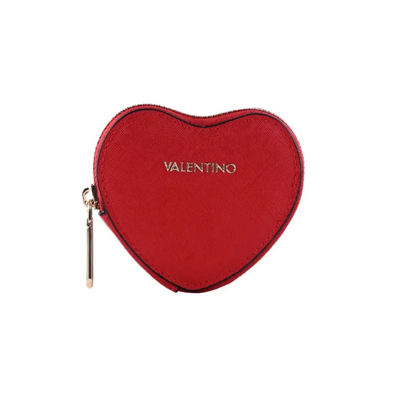 VALENTINO BAGS MONEDERO DE CORAZÓN ROJO - TALLA ÚNICA