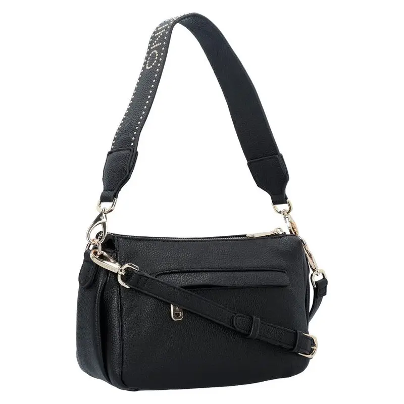 VALENTINO BAGS NAIF RE BOLSO DE HOMBRO NEGRO - TALLA ÚNICA