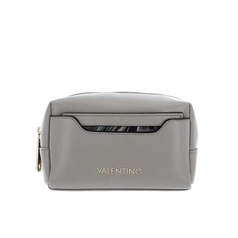 VALENTINO BAGS NECESER CHAMONIX RE GRIS - TALLA ÚNICA