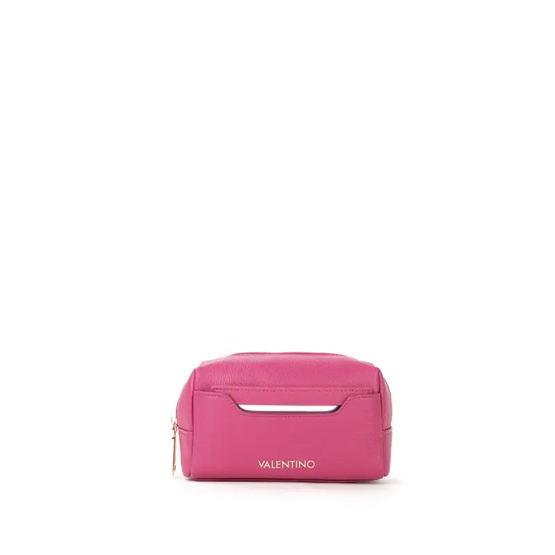 VALENTINO BAGS NECESER CON ESPEJO RING RE MALVA - TALLA ÚNICA