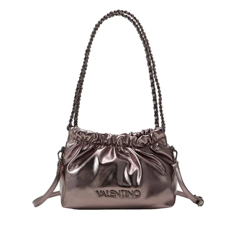 VALENTINO BAGS PACHA BUCKET METALIZADA - TALLA ÚNICA