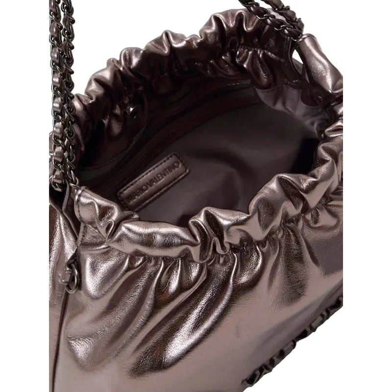 VALENTINO BAGS PACHA BUCKET METALIZADA - TALLA ÚNICA