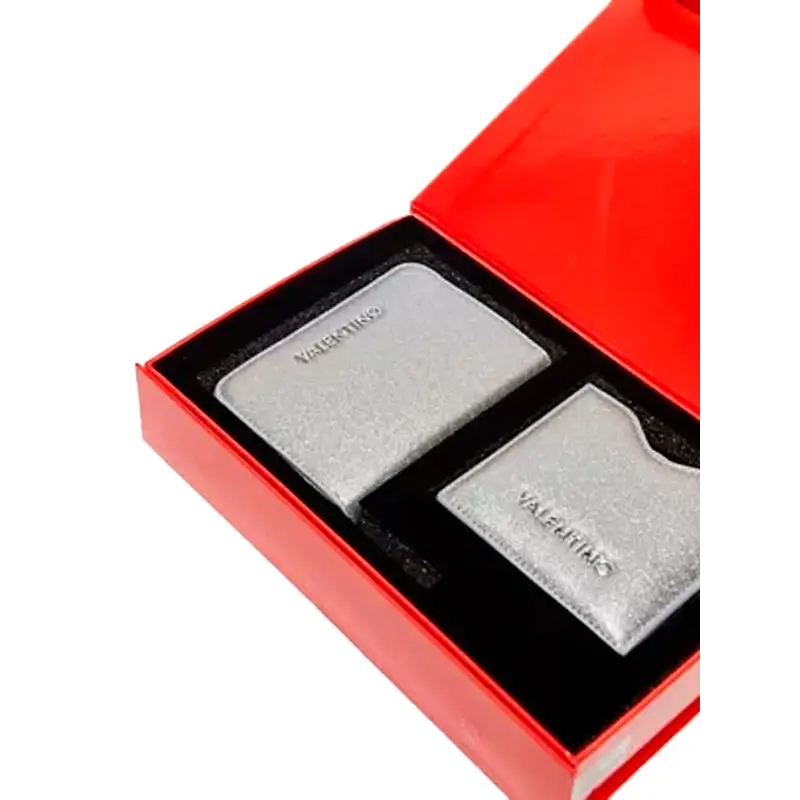 VALENTINO BAGS PACK ESPEJO MONEDERO AVENUE ARGENTO - TALLA ÚNICA