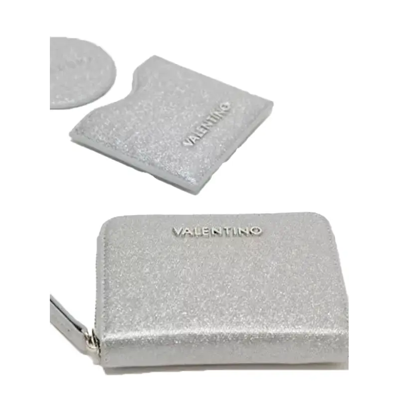 VALENTINO BAGS PACK ESPEJO MONEDERO AVENUE ARGENTO - TALLA ÚNICA